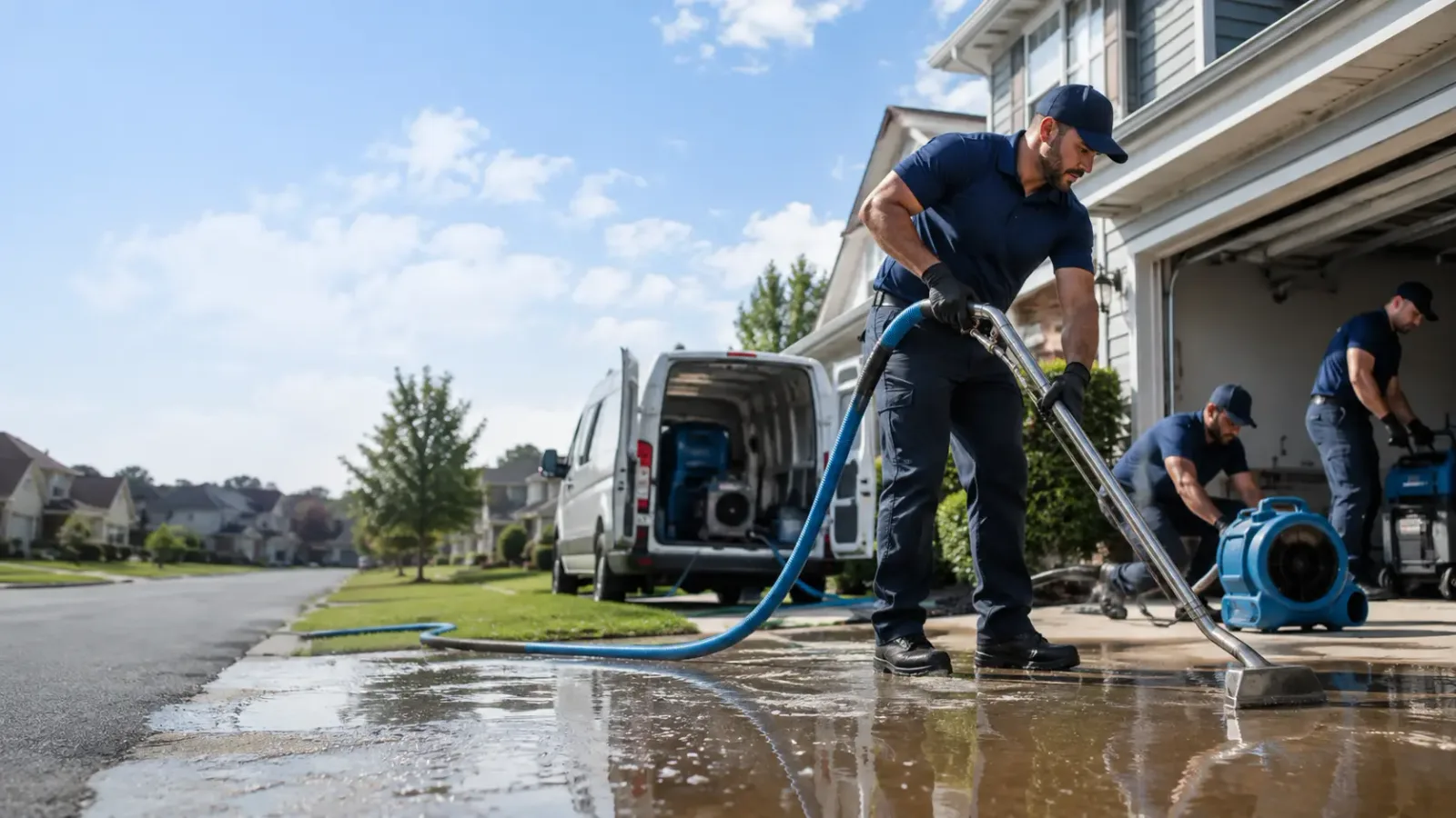 Flood Damage Restoration in Guys, TN